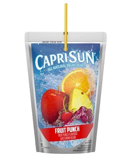 Capri Sun 100% Fruit Punch Juice - 10pk/6 fl oz Pouches, caprisun 