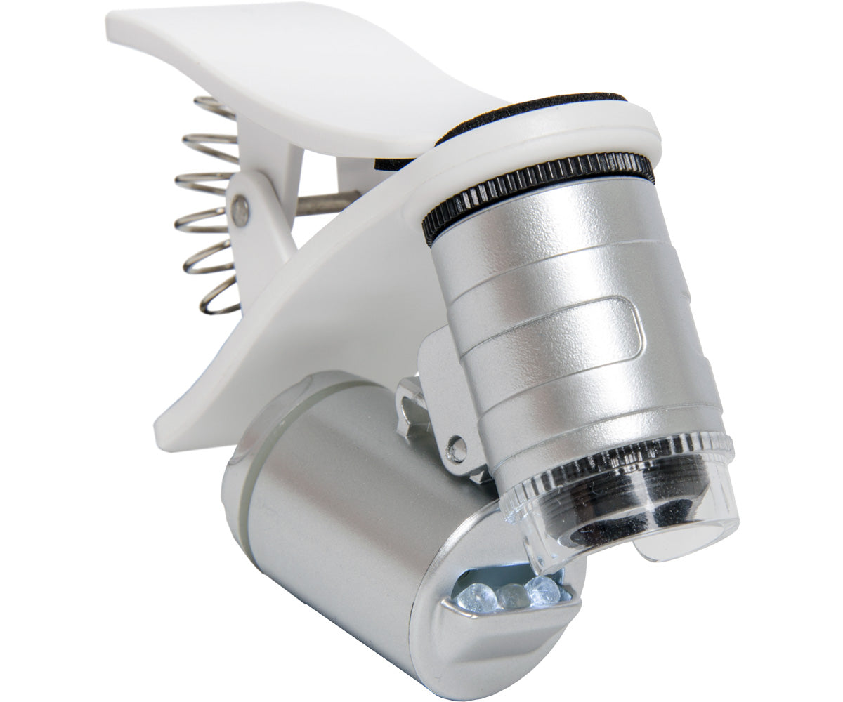Active Eye Universal Phone Microscope 60x w/Clamp (12/c