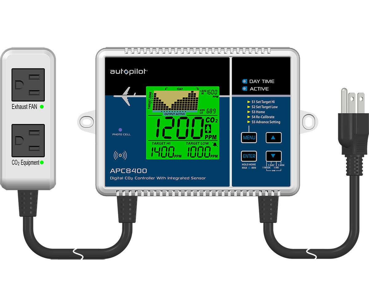 Autopilot 8400 Digital CO2 Controller with Integrated Sensor