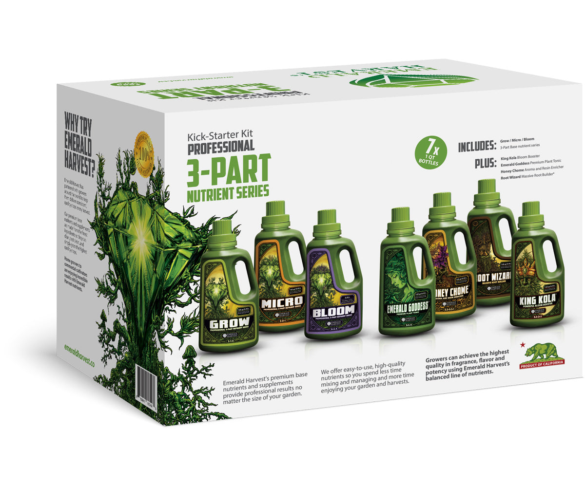 Emerald Harvest Kick-Starter Kit 3-Part Base 1 qt