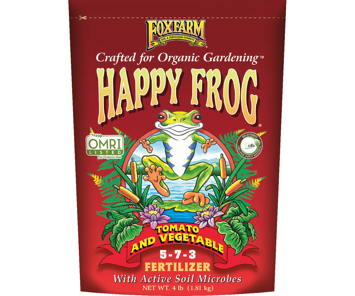 Happy Frog Tomato & Vegetable Dry Fertilizer 4 lb bag