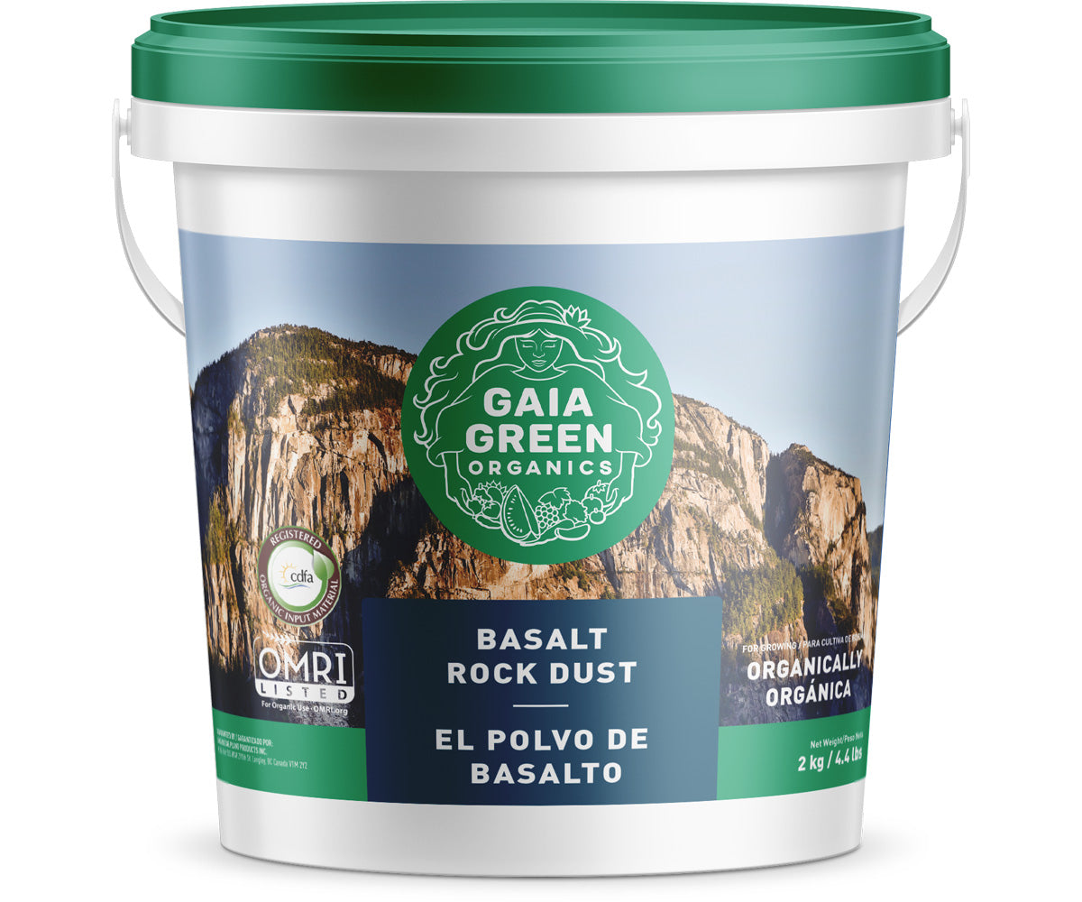 Gaia Green - Basalt Rock Dust 2kg U.S. (NA02)