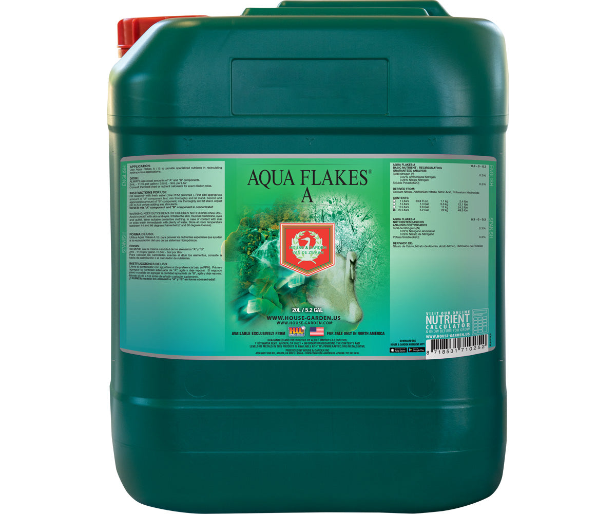 House & Garden Aqua Flakes A, 20 Liters