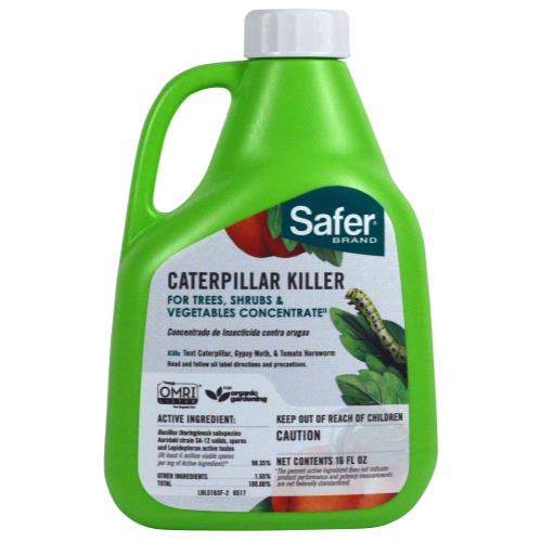 Safer Caterpillar Killer Conc. for Tree, Shrub and Veg 16 oz
