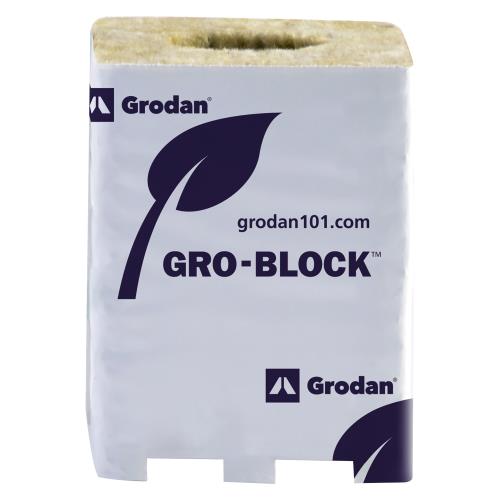 Gro-block Improved GR5.6 Block, 3" x 3" x 4", on strip