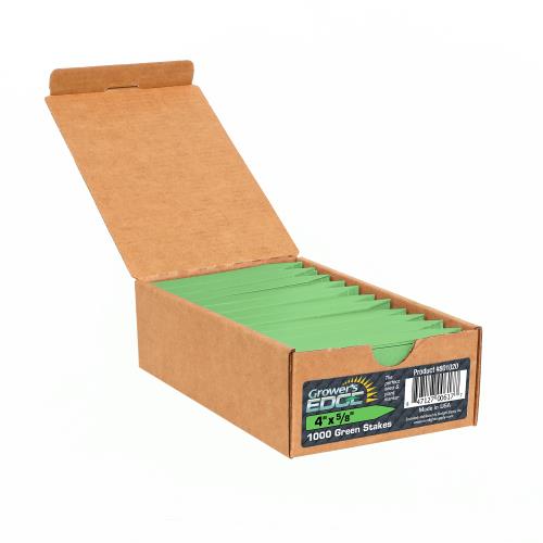 Grower's Edge Plant Stake Labels Green 100pk