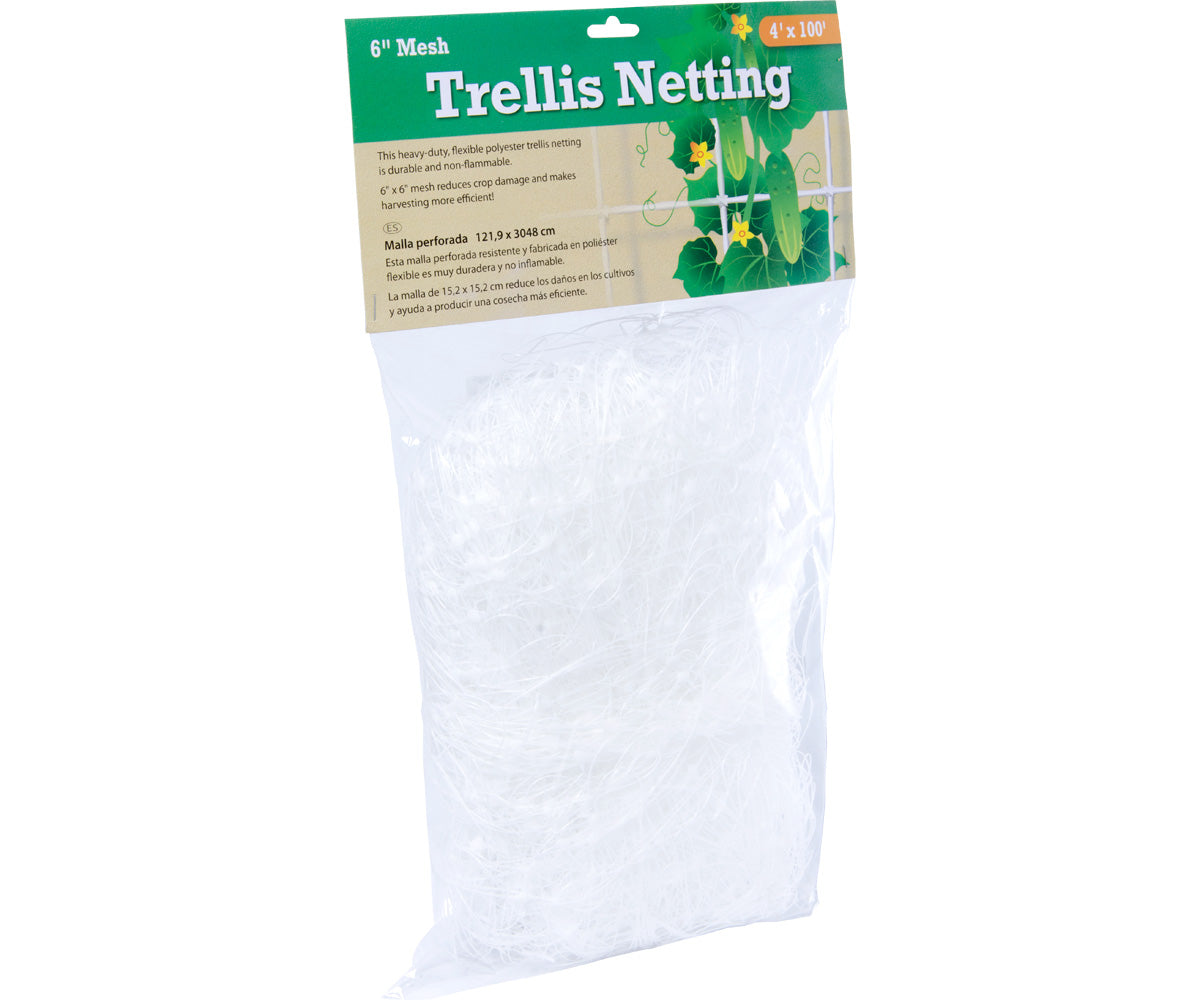 Trellis Netting 6" Mesh, non-woven, 4' x 100'
