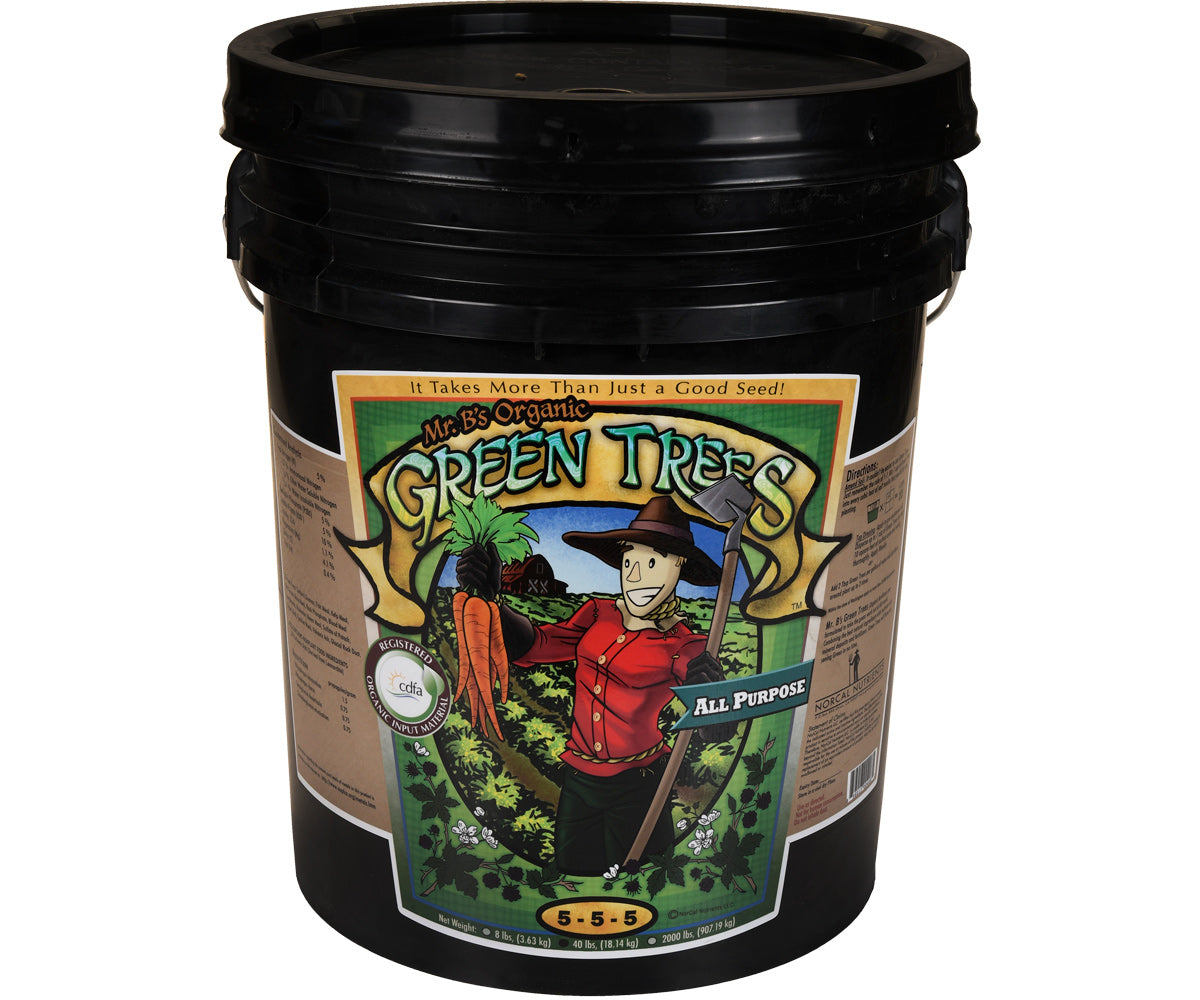 Mr. B's Green Trees Organic All Purpose 5 gal pail, 40 lbs