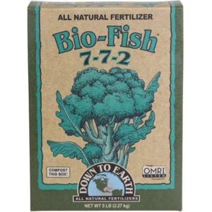 Down to Earth (#DTE07842) Organic Bio-Fish Fertilizer Mix 7-7-2